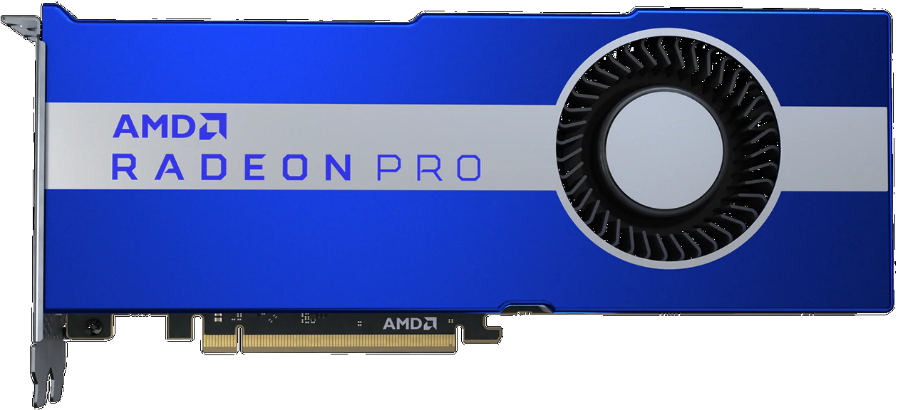 Immagine pubblicata in relazione al seguente contenuto: AMD lancia la video card Radeon Pro VII con GPU Vega 20 e 16GB di VRAM HBM2 | Nome immagine: news30756_AMD-Radeon Pro VII_1.png